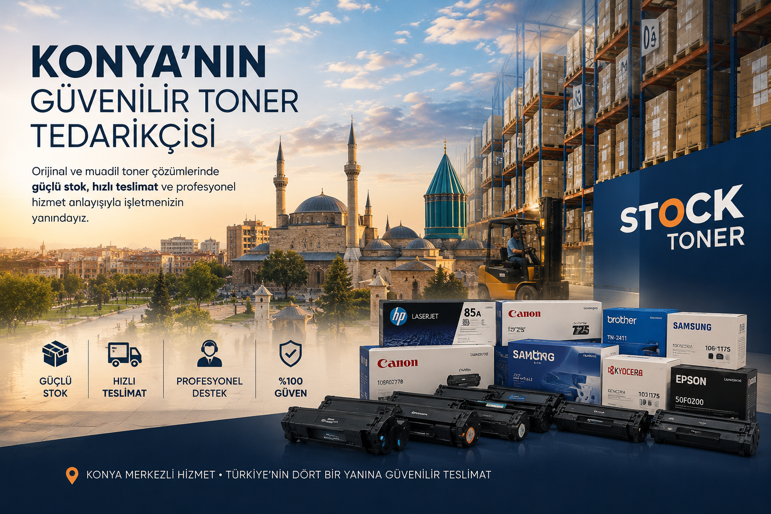 Konya'nın Güvenilir Toner Tedarikçisi